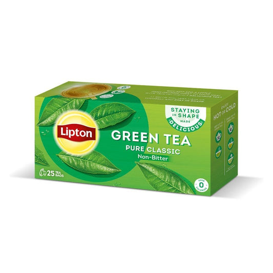 Lipton Green Tea Pure Classic 25 Tea Bags - Lahore Basket