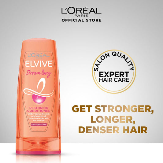 L'Oreal Paris Dream Long Restoring Conditioner, Weakened Long Hair 175 ml - Lahore Basket