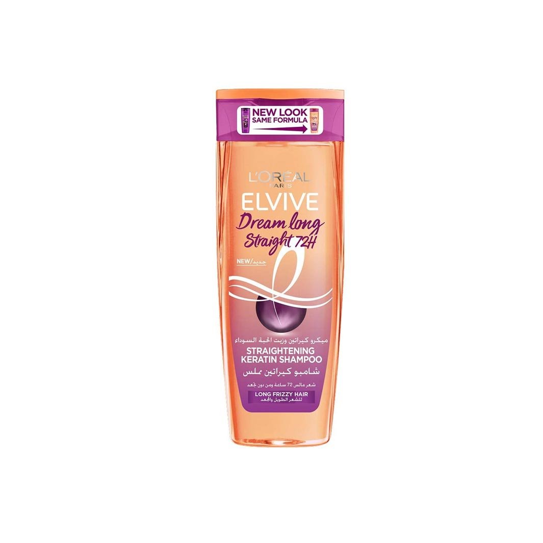 L'Oreal Paris Elvive Dream Long Straight Straightening Keratin Shampoo 175 ml - Lahore Basket
