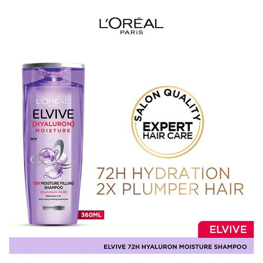 L'Oréal Paris Elvive Hydra (Hyaluronic) Shampoo 360 ml - Lahore Basket