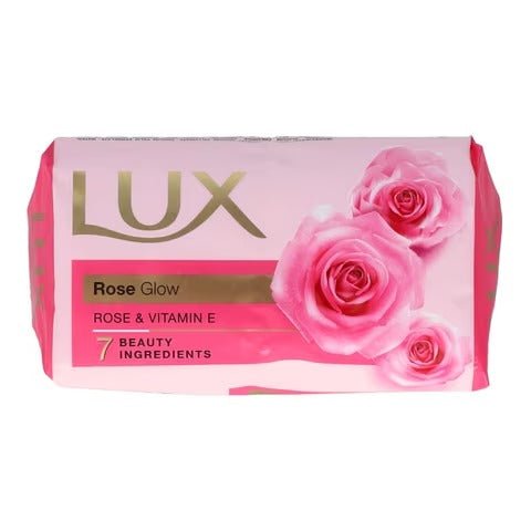 Lux Rose Glow Rose & Vitamin E Pink Soap 165 gm - Lahore Basket