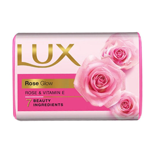 Lux Rose Glow Rose & Vitamin E Pink Soap 98 gm - Lahore Basket