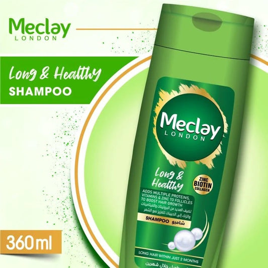 Meclay London Long & Healthy Shampoo 360 ml - Lahore Basket