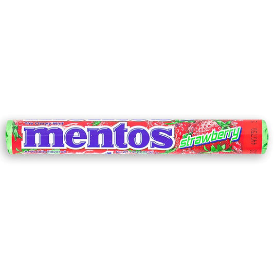 Mentos Strawberry Chewy Roll 37 gm - Lahore Basket