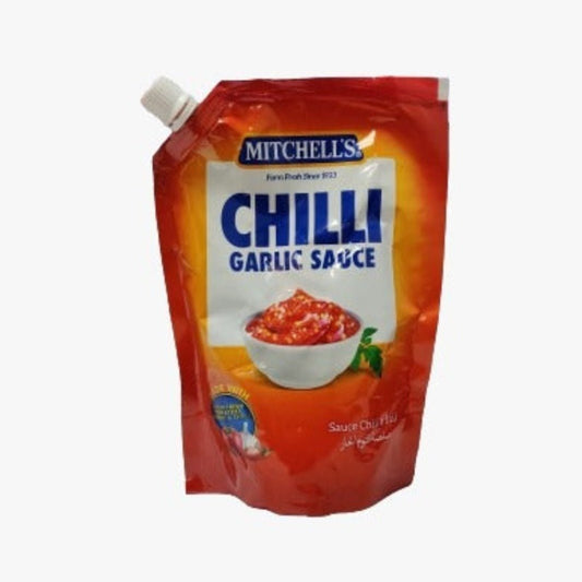 Mitchell's Chilli Garlic Sauce 400 gm Pouch - Lahore Basket