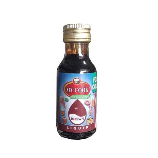 My Cook Brown Liquid Color 28 ml - Lahore Basket