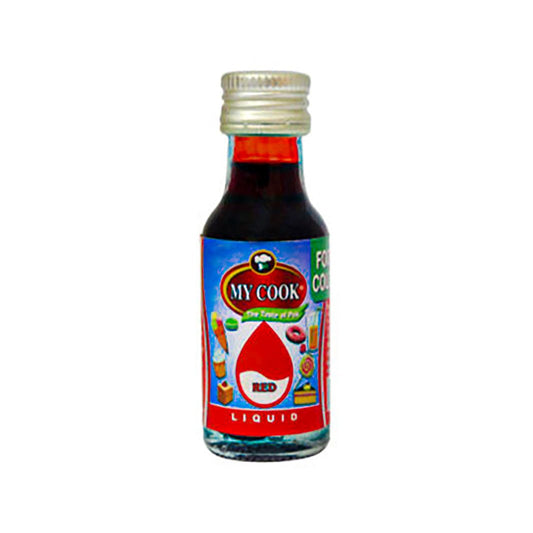 My Cook Red Liquid Color 28 ml - Lahore Basket