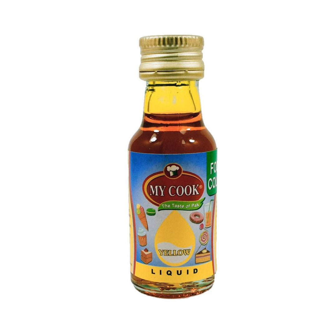 My Cook Yellow Liquid Color 28 ml - Lahore Basket