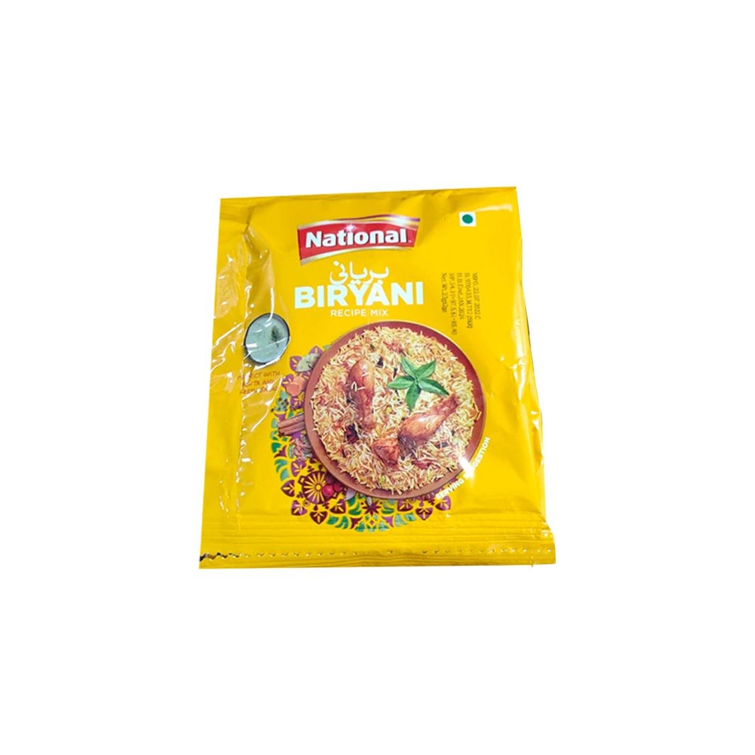National Biryani 20 gm Sachet - Lahore Basket