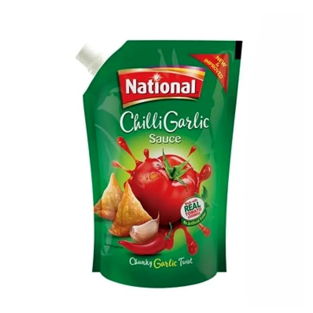 National Chilli Garlic Sauce 210 gm - Lahore Basket