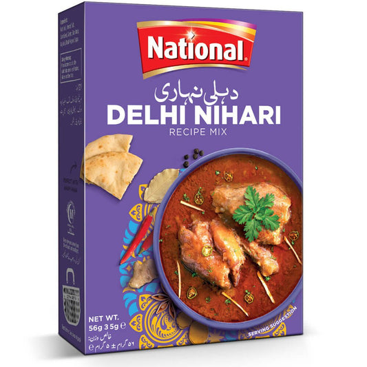National Delhi Nihari Masala 56 gm - Lahore Basket