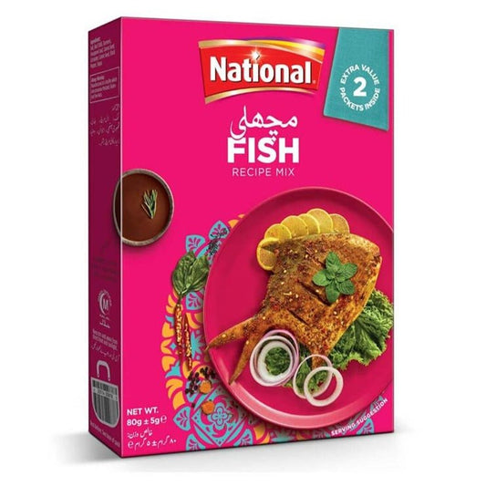 National Fish Masala Mix 85 gm - Lahore Basket