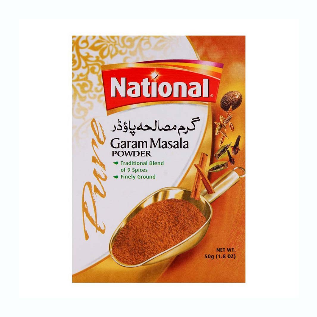 National Garam Masala Powder 50 gm - Lahore Basket