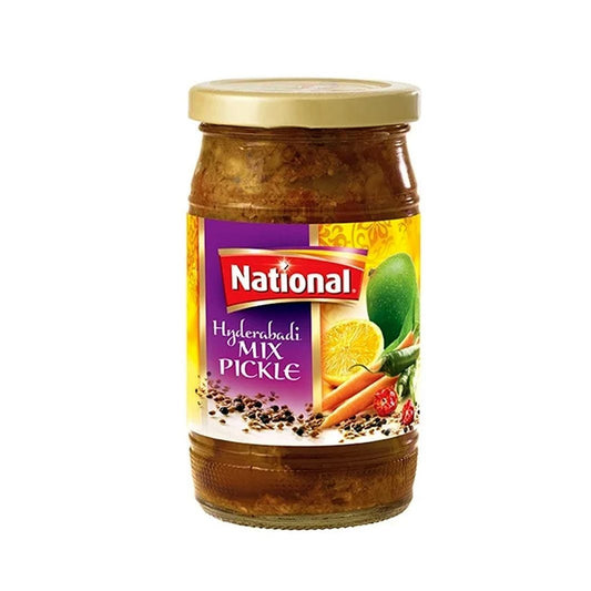 National Hyderabadi Mixed Pickle 320 gm - Lahore Basket
