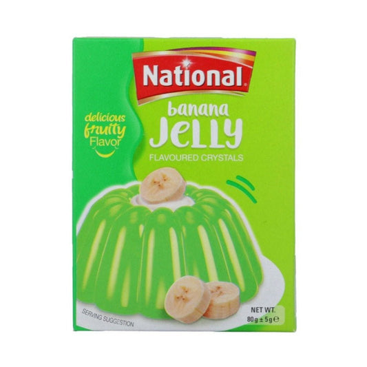 National Jelly Crystal Banana 80 gm - Lahore Basket