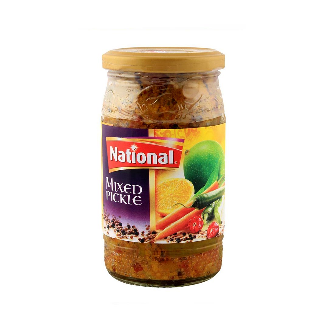 National Mixed Pickle 320 gm - Lahore Basket