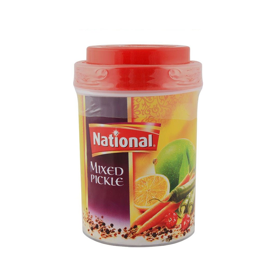 National Mixed Pickle Jar 370 gm - Lahore Basket