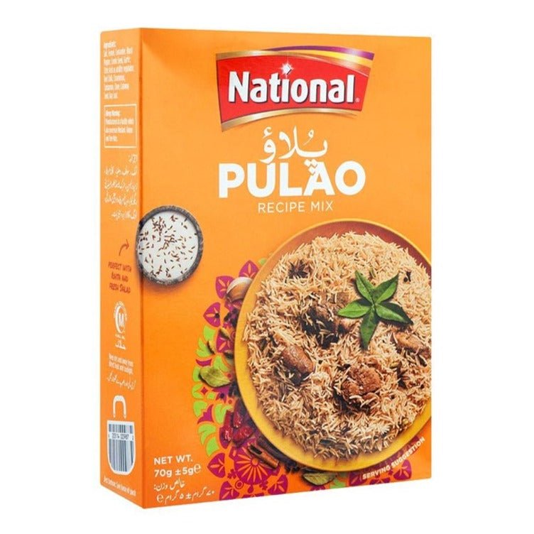 National Pulao Masala Mix 70 gm - Lahore Basket