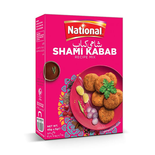 National Shami Kabab Recipe Mix 46 gm - Lahore Basket