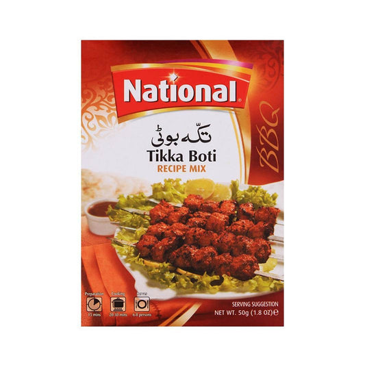 National Tikka Boti Masala Mix 50 gm - Lahore Basket
