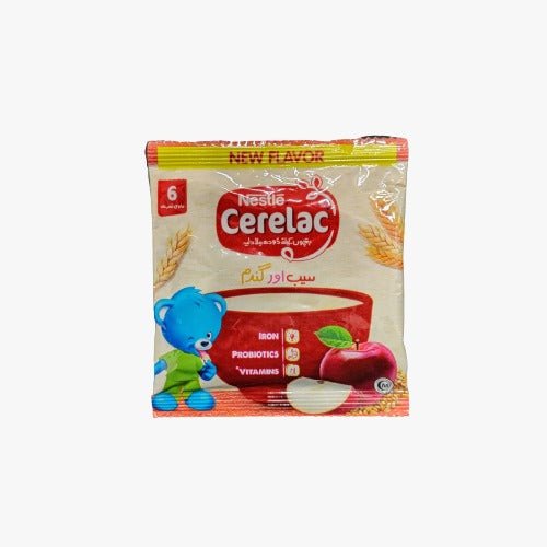Nestle Cerelac Apple & Wheat 30 gm Sachet - Lahore Basket