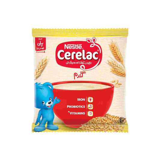 Nestle Cerelac Wheat 30 gm Sachet - Lahore Basket