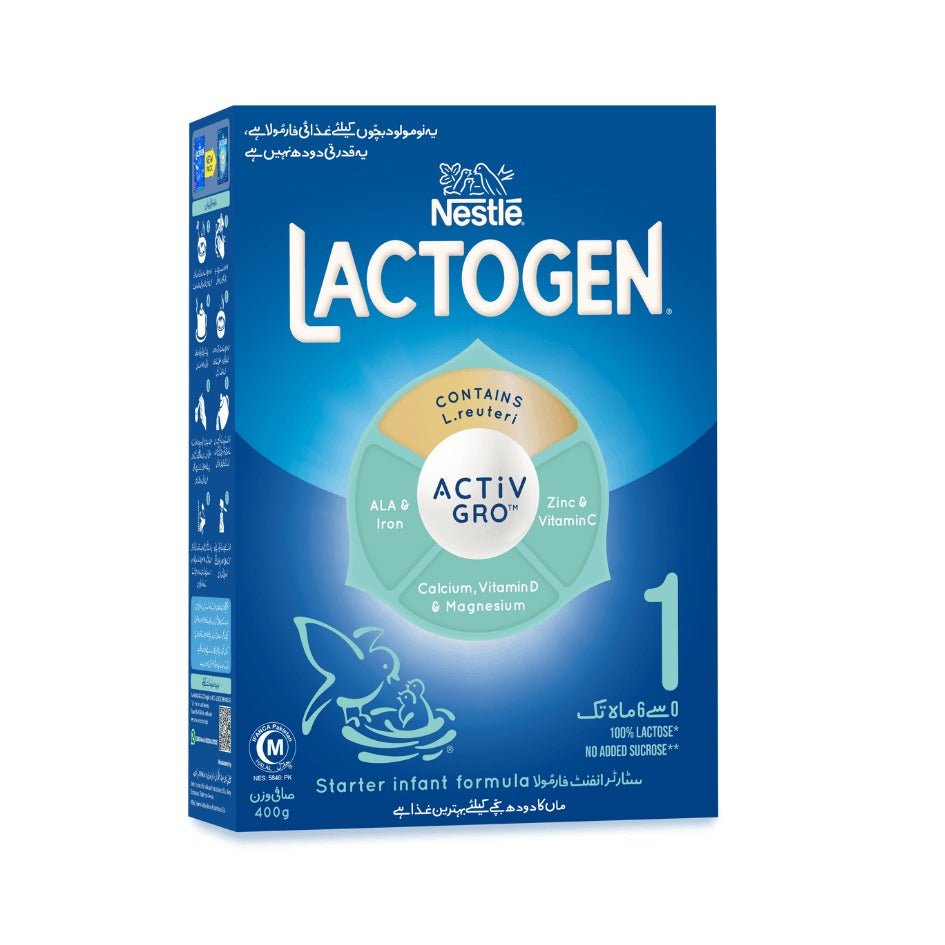 Nestle Lactogen 1 Active Gro 400 gm - Lahore Basket