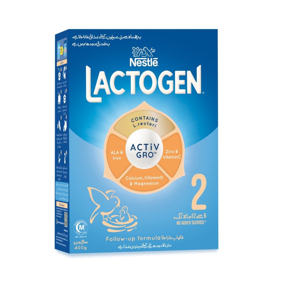 Nestle Lactogen 2 Active Gro 400 gm - Lahore Basket