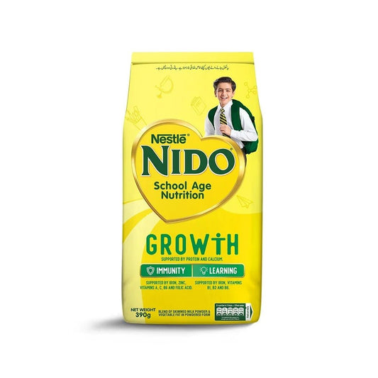 Nestle Nido Fortigrow School Age Nutrition 390 gm - Lahore Basket