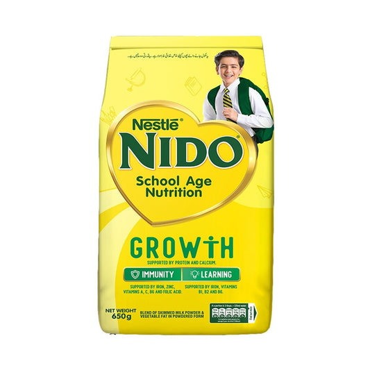 Nestle Nido Fortigrow School Age Nutrition 650 gm - Lahore Basket