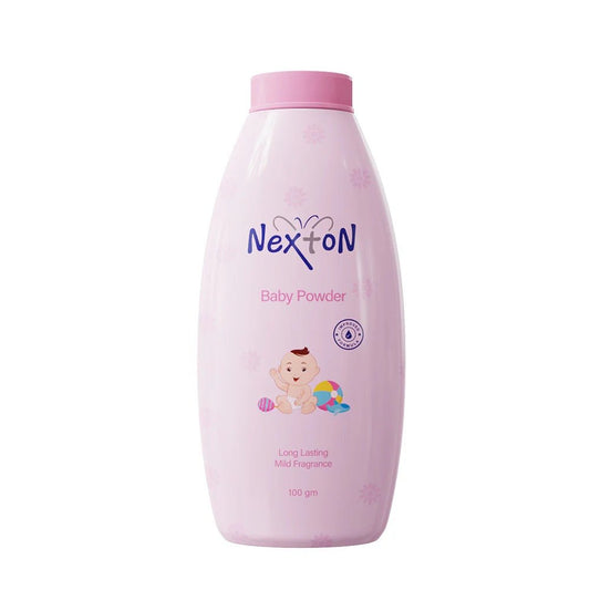 Nexton Baby Powder Pink 100 gm - Lahore Basket