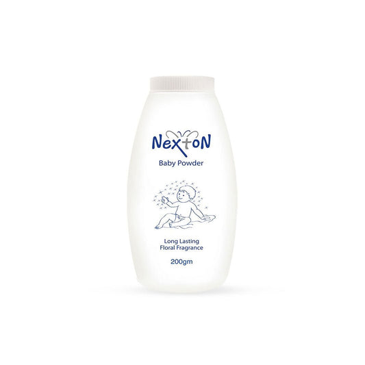 Nexton Baby Powder White 200 gm - Lahore Basket