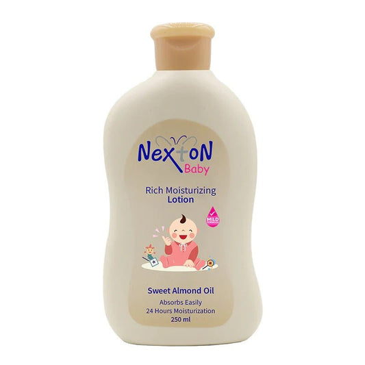 Nexton Sweet Almond Oil Rich Moisturizing Lotion 125 ml - Lahore Basket