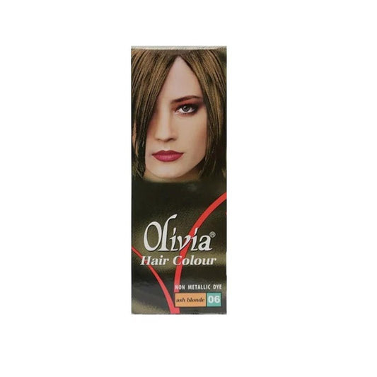 Olivia Hair Colour Non Metallic Dye 06 ASH Blonde - Lahore Basket