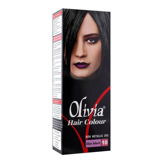 Olivia Hair Colour Non Metallic Dye 10 Blue Black - Lahore Basket