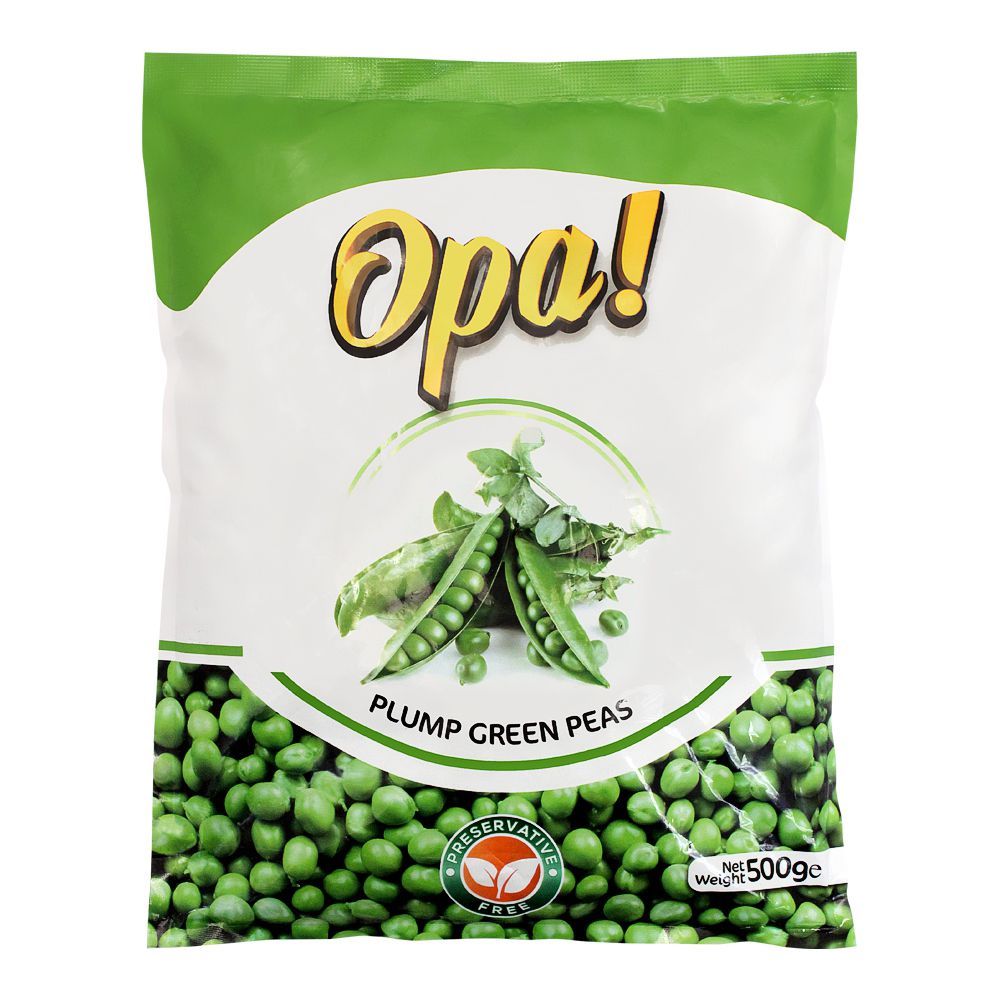 Opa Plump Green Peas 500 gm - Lahore Basket