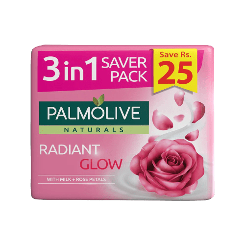 Palmolive Radiant Glow Saver 3 Pack - Lahore Basket