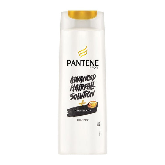 Pantene Pro Vitamin Deep Black Shampoo 185 ml - Lahore Basket