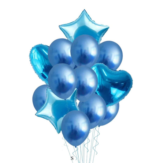 Party Balloon's 10 Pcs Blue - Lahore Basket