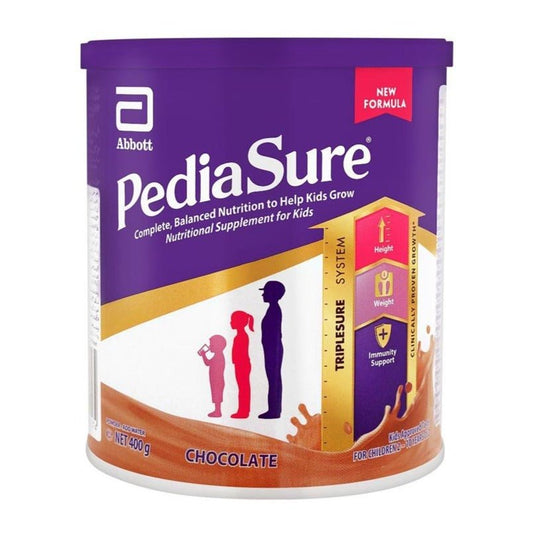 PediaSure Triplesure System, Chocolate Flavour, 400 gm - Lahore Basket