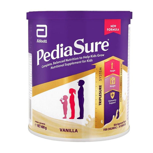 PediaSure Triplesure System, Vanilla Flavour, 400 gm - Lahore Basket