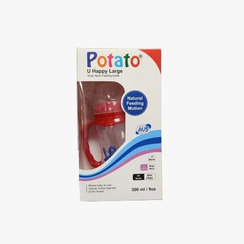 Potato U Healthy Wide Neck Baby Feeder Large Bottle 180 ml - Lahore Basket