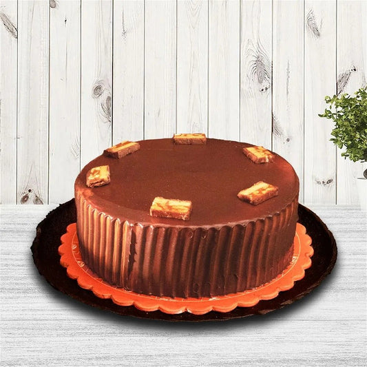 Premium Snickers Chocolate Cake 2 LBS - Lahore Basket