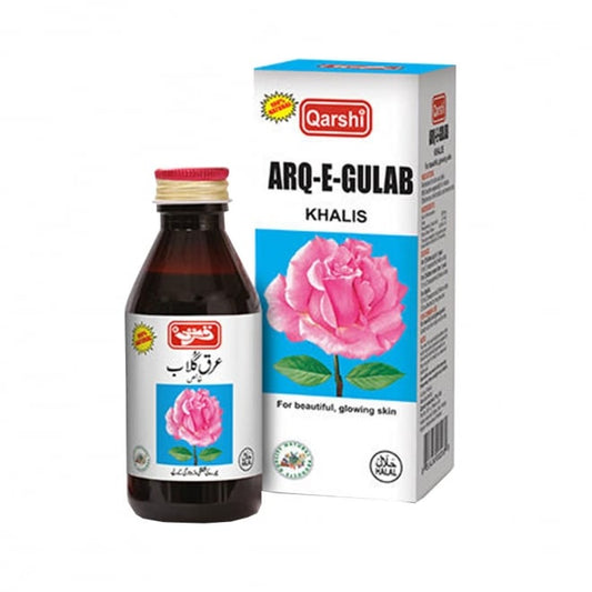 Qarshi Arq - E - Gulab Khalis 120 ml - Lahore Basket