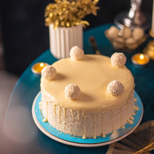 Raffaello Cake 2.5 LBS - Lahore Basket