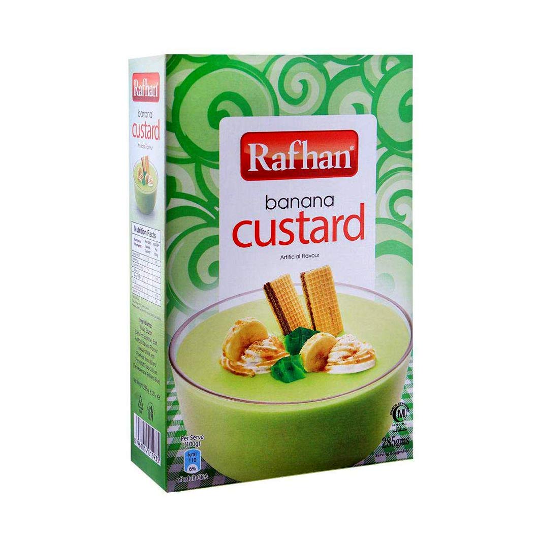 Rafhan Banana Custard 275 gm - Lahore Basket