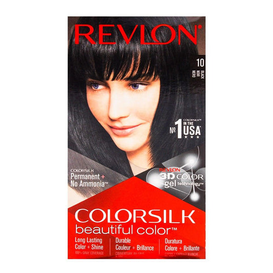 Revlon Color Silk 10 Black Noir Nero (Imported) - Lahore Basket