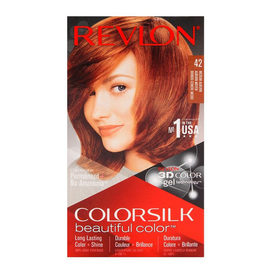 Revlon Color Silk 42 Medium Auburn (Imported) - Lahore Basket