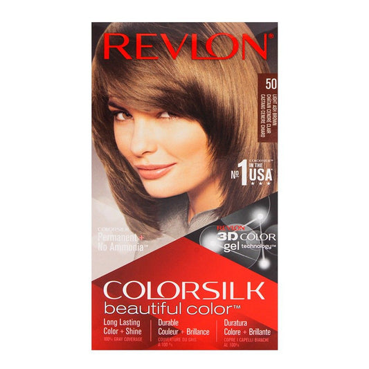 Revlon Color Silk 50 Light Ash Brown (Imported) - Lahore Basket