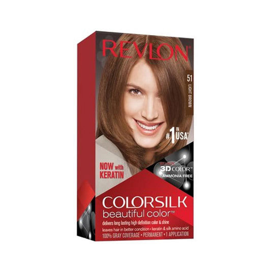 Revlon Color Silk 51 Light Brown (Imported) - Lahore Basket